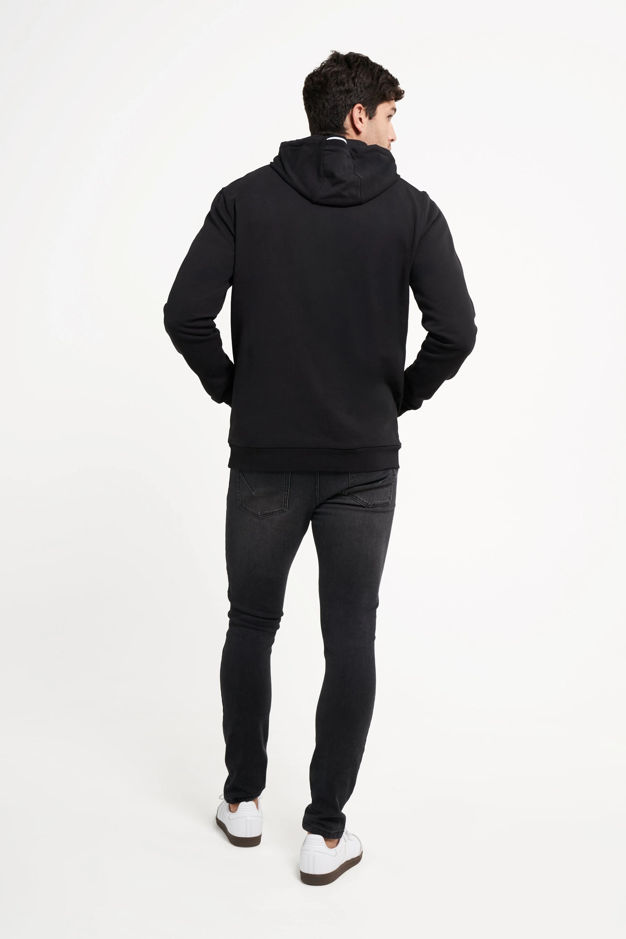 Mens Hoodie - Black 3