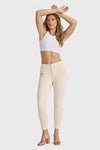 WR.UP® SNUG Jeans - High Waisted - 7/8 Length - Ivory 5