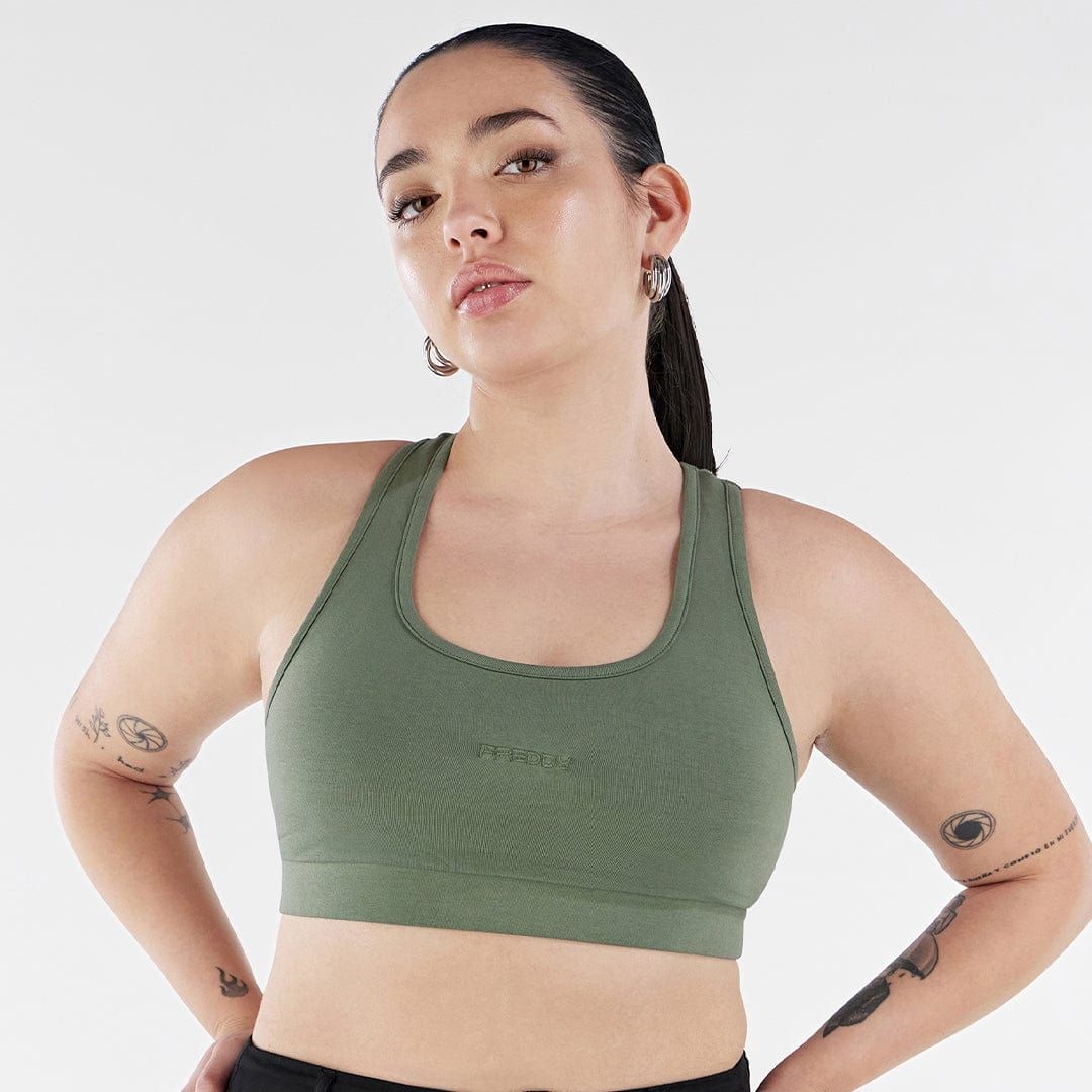 Crop Top - Military Green 3