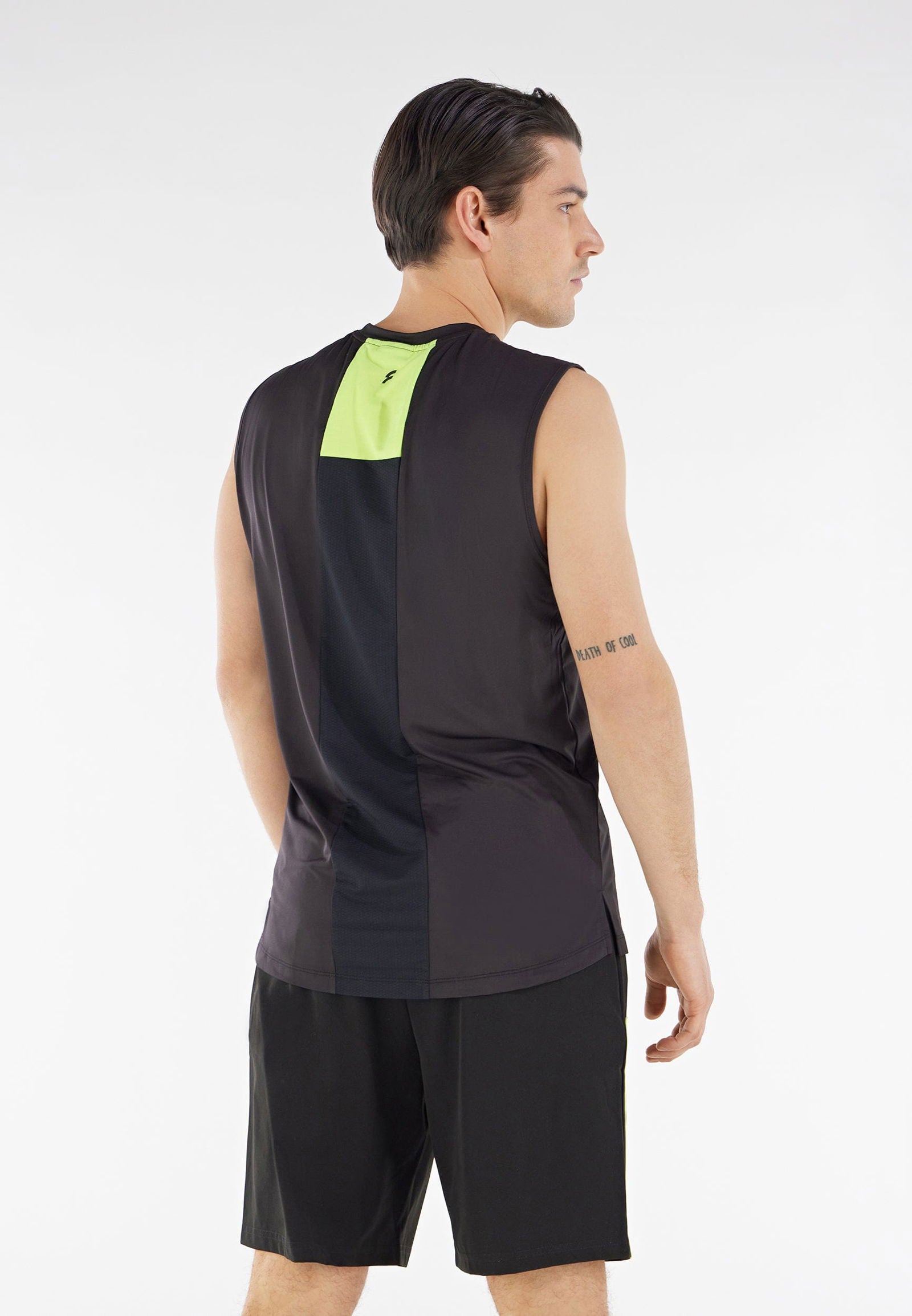 Men's Sport Singlet - Black 2