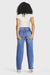 N.O.W® Denim Limited Edition - High Waisted - Wide Leg - Light Blue + Yellow Stitching