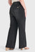 N.O.W® Denim Limited Edition - High Waisted - Wide Leg - Black + Black Stitching