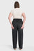 N.O.W® Denim Limited Edition - High Waisted - Wide Leg - Black + Black Stitching