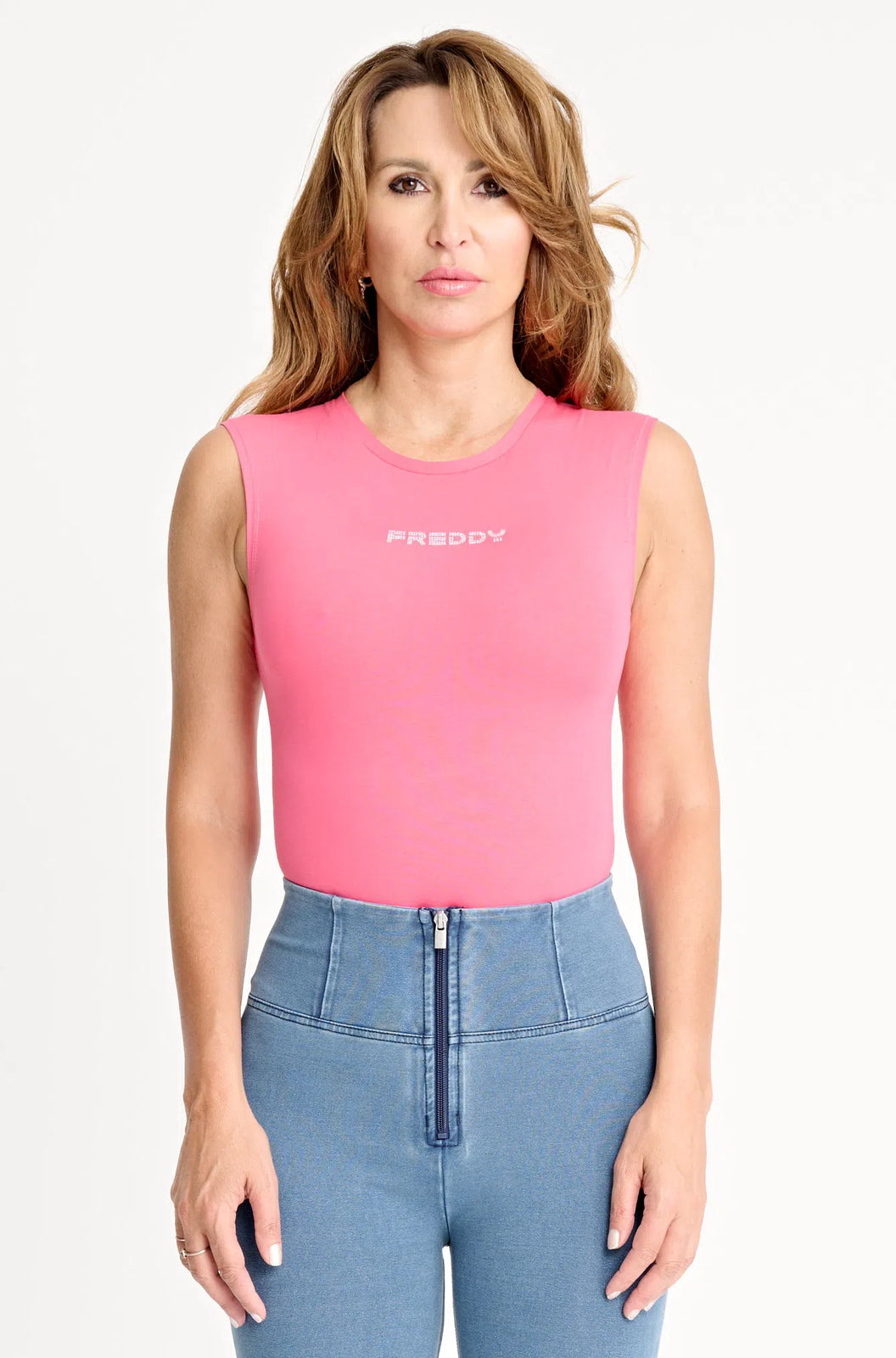 FREDDY Tank Bodysuit - Pink