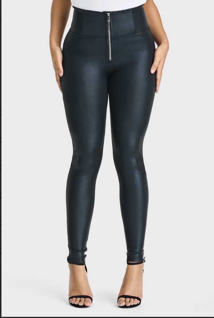 WR.UP® Disco Pants - Super High Waisted - Full Length - Black 3