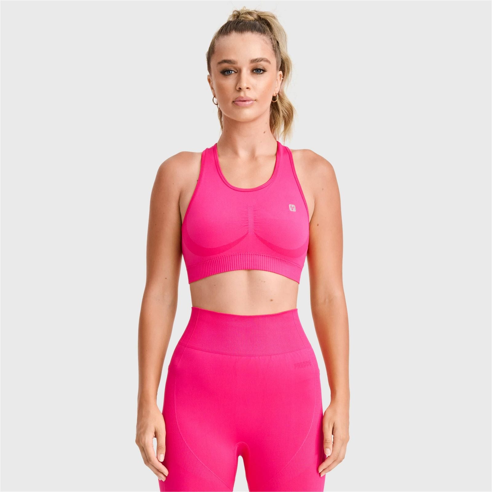 Seamless Sports Bra - Pink 1