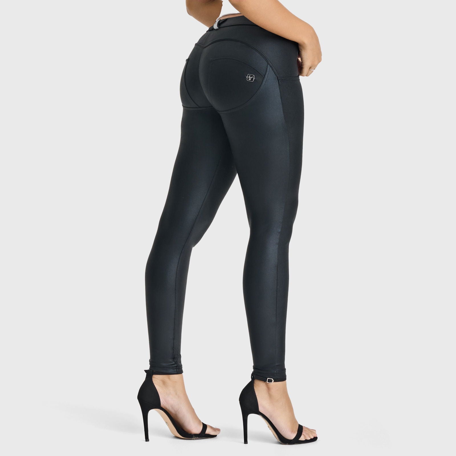 WR.UP® Disco Pants - Mid Rise - Full Length - Black 1