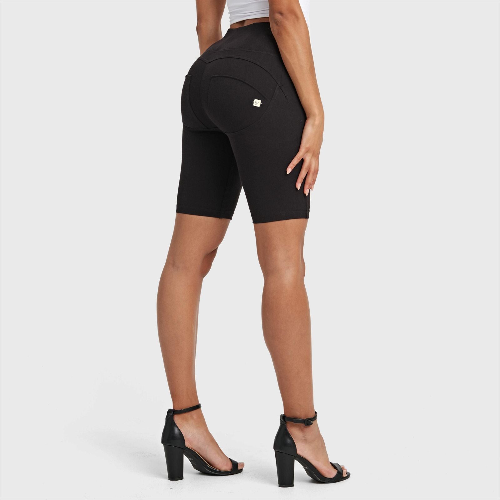 WR.UP® Drill Limited Edition - High Waisted - Biker Shorts - Black 1