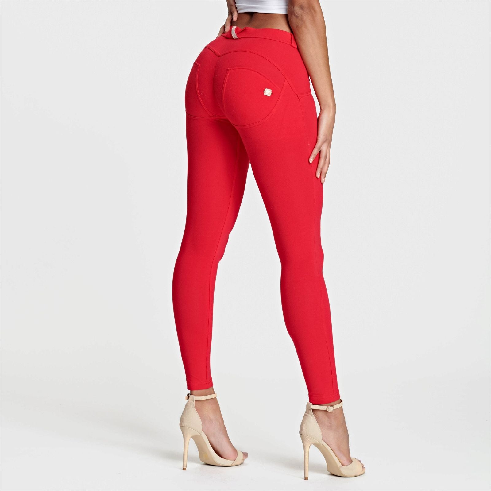 WR.UP® Fashion - Mid Rise - Full Length - Red 1