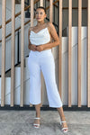 WR.UP® SNUG Jeans - High Waisted - Cropped - White 1