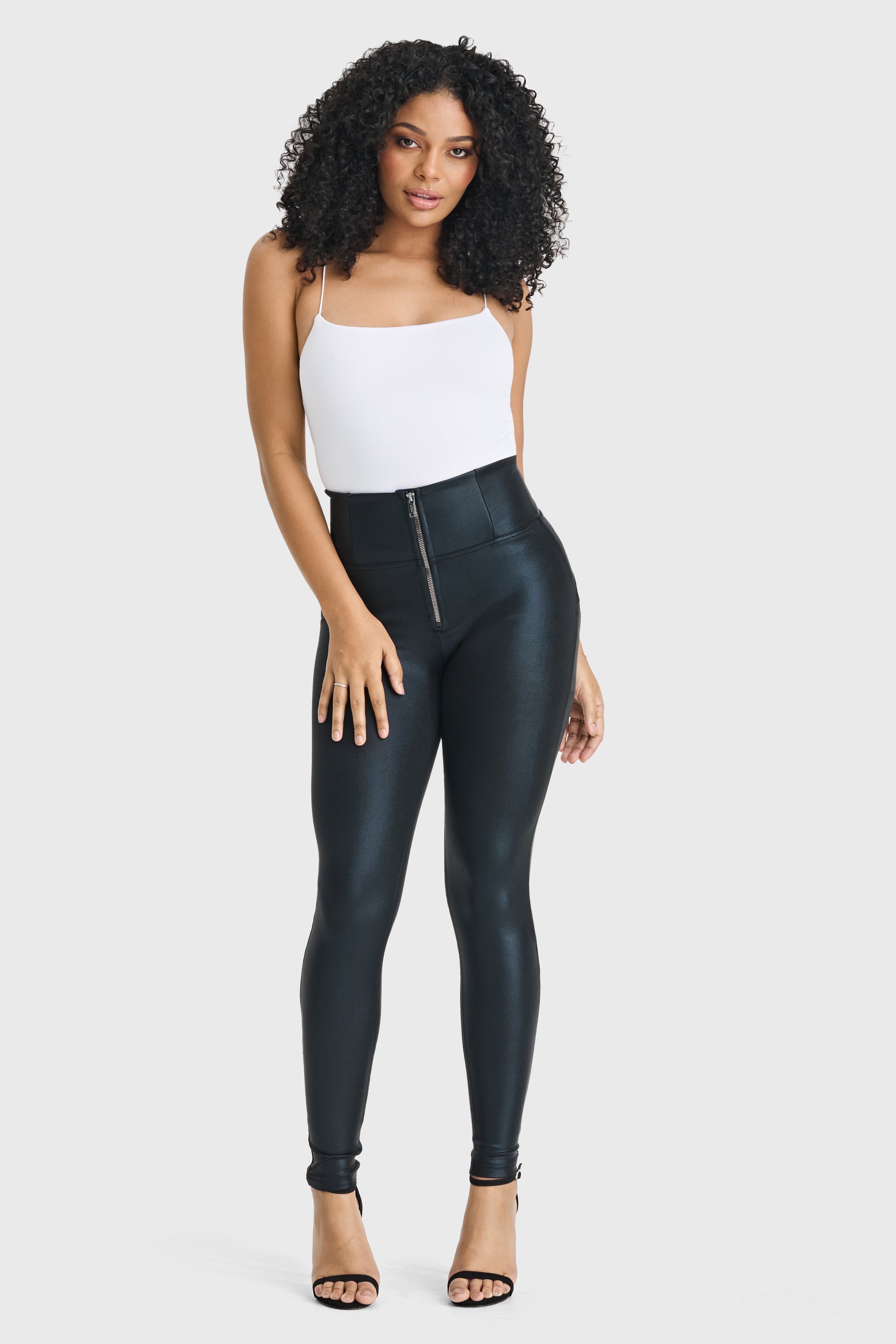 WR.UP® Disco Pants - Super High Waisted - Full Length - Black