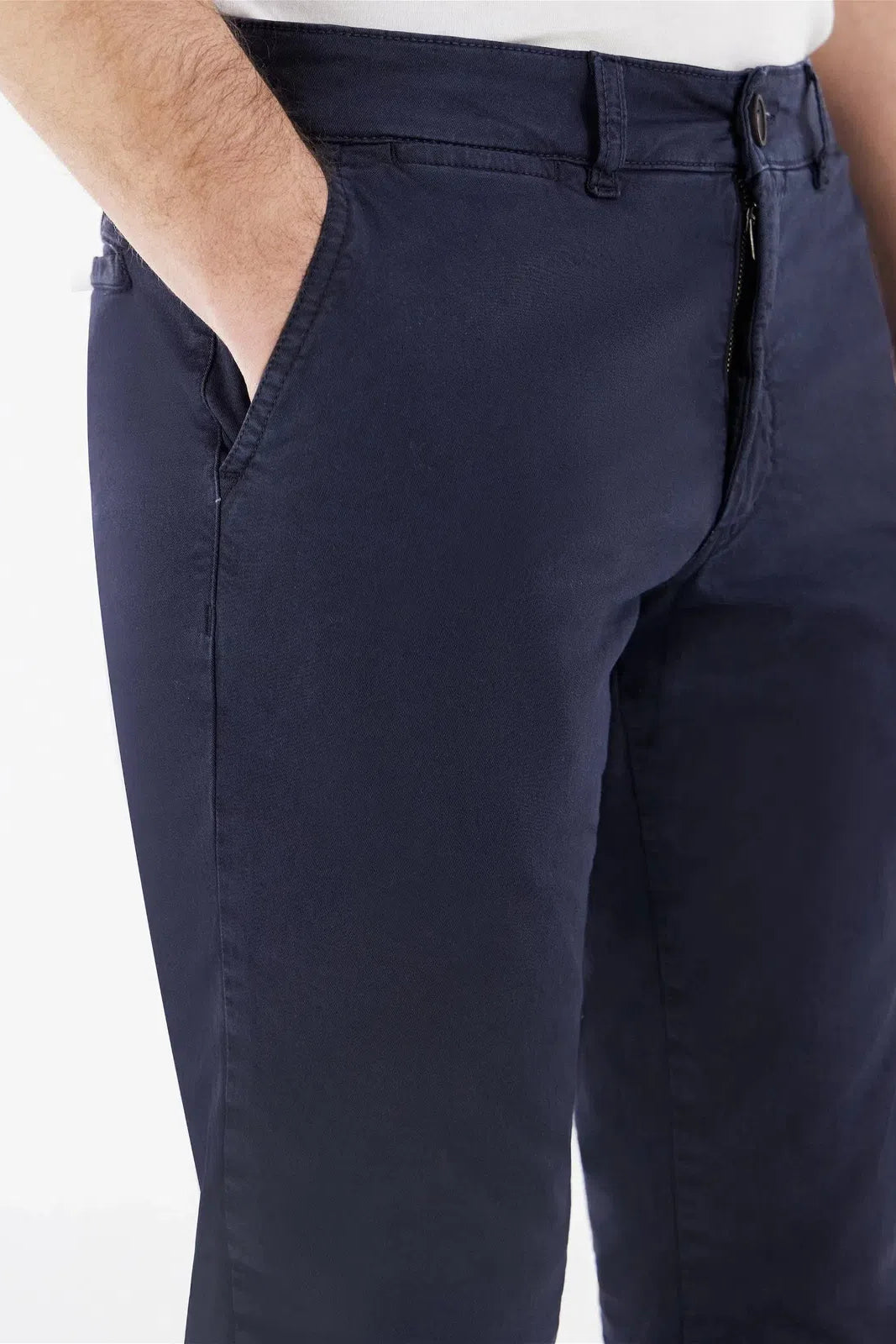 Men's Chino Pants - Navy Blue 3