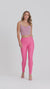 WR.UP® Faux Leather - High Waisted - Full Length - Candy Pink