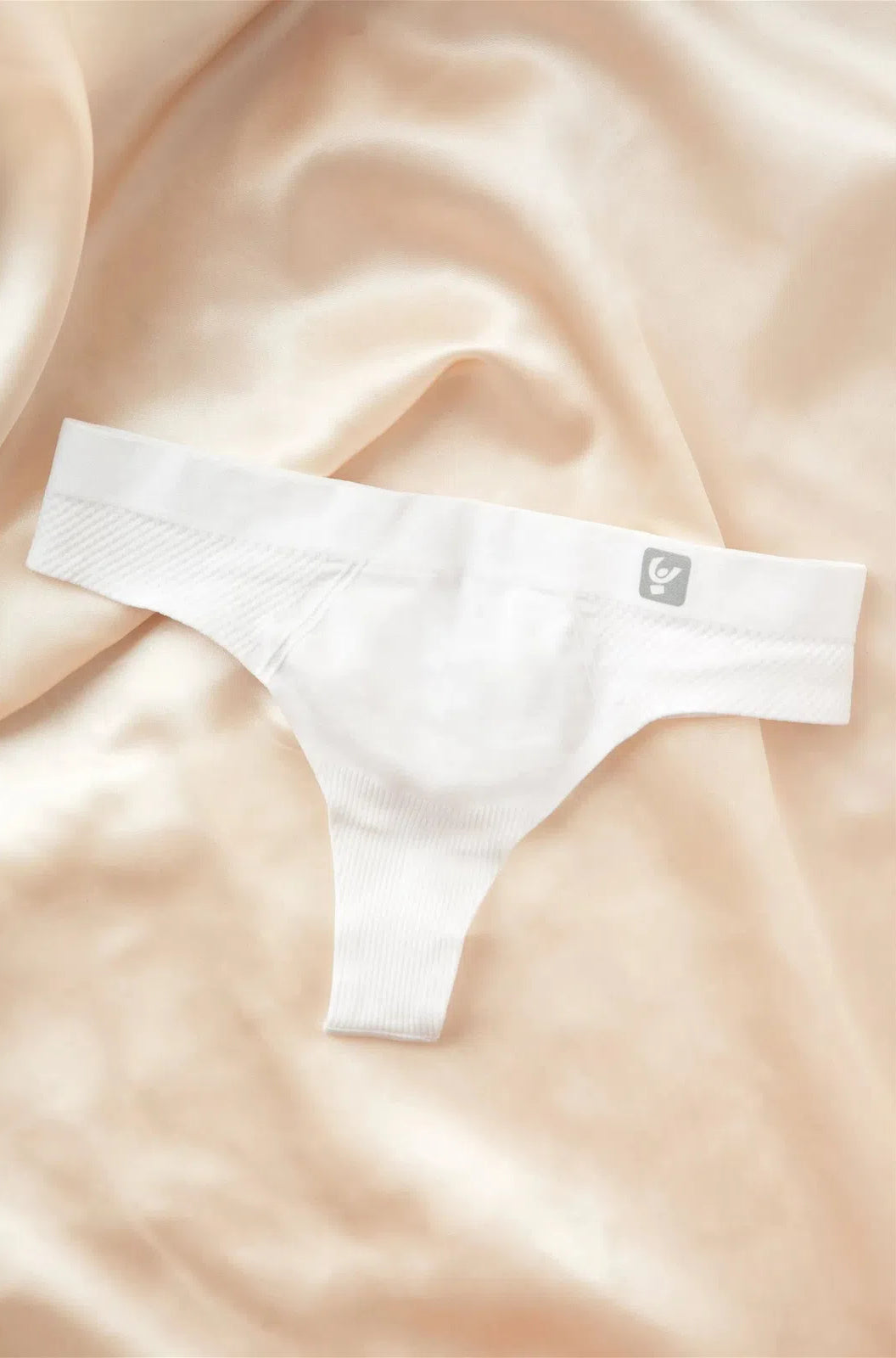 Seamless G String - White