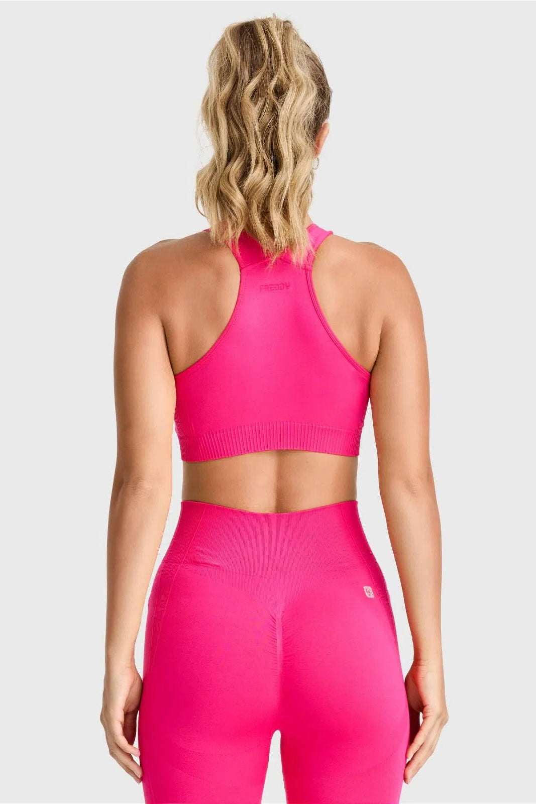 Seamless Sports Bra - Pink 3