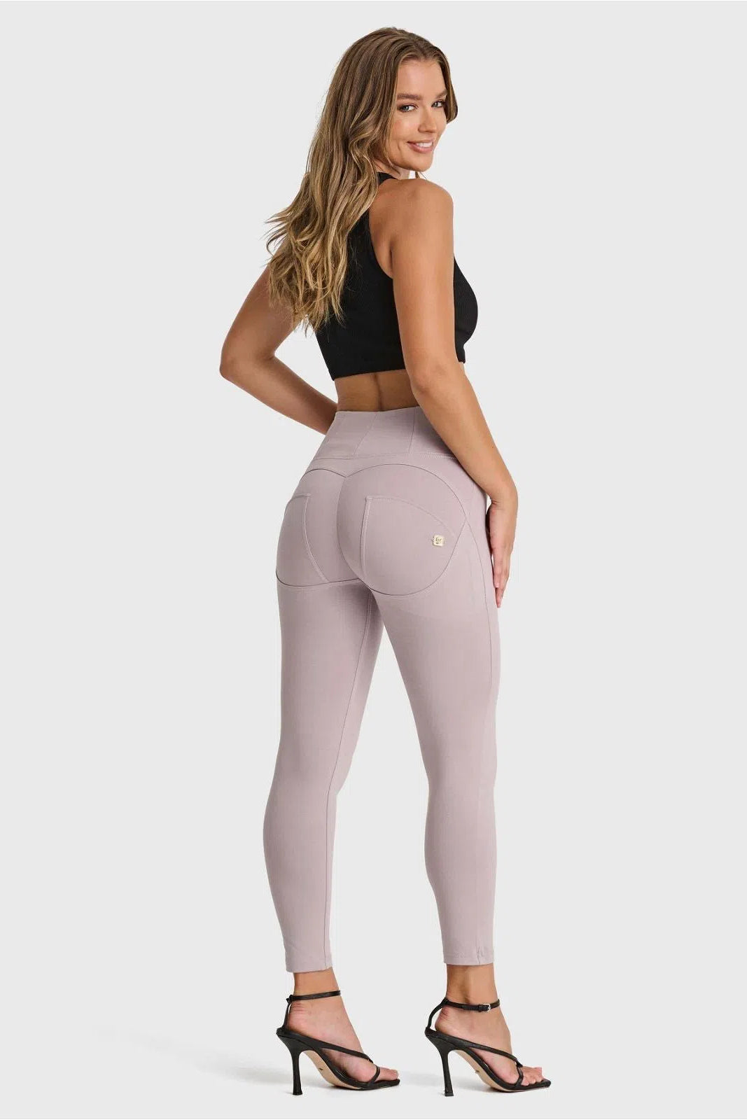 WR.UP® Fashion - High Waisted - 7/8 Length - Light Grey 3