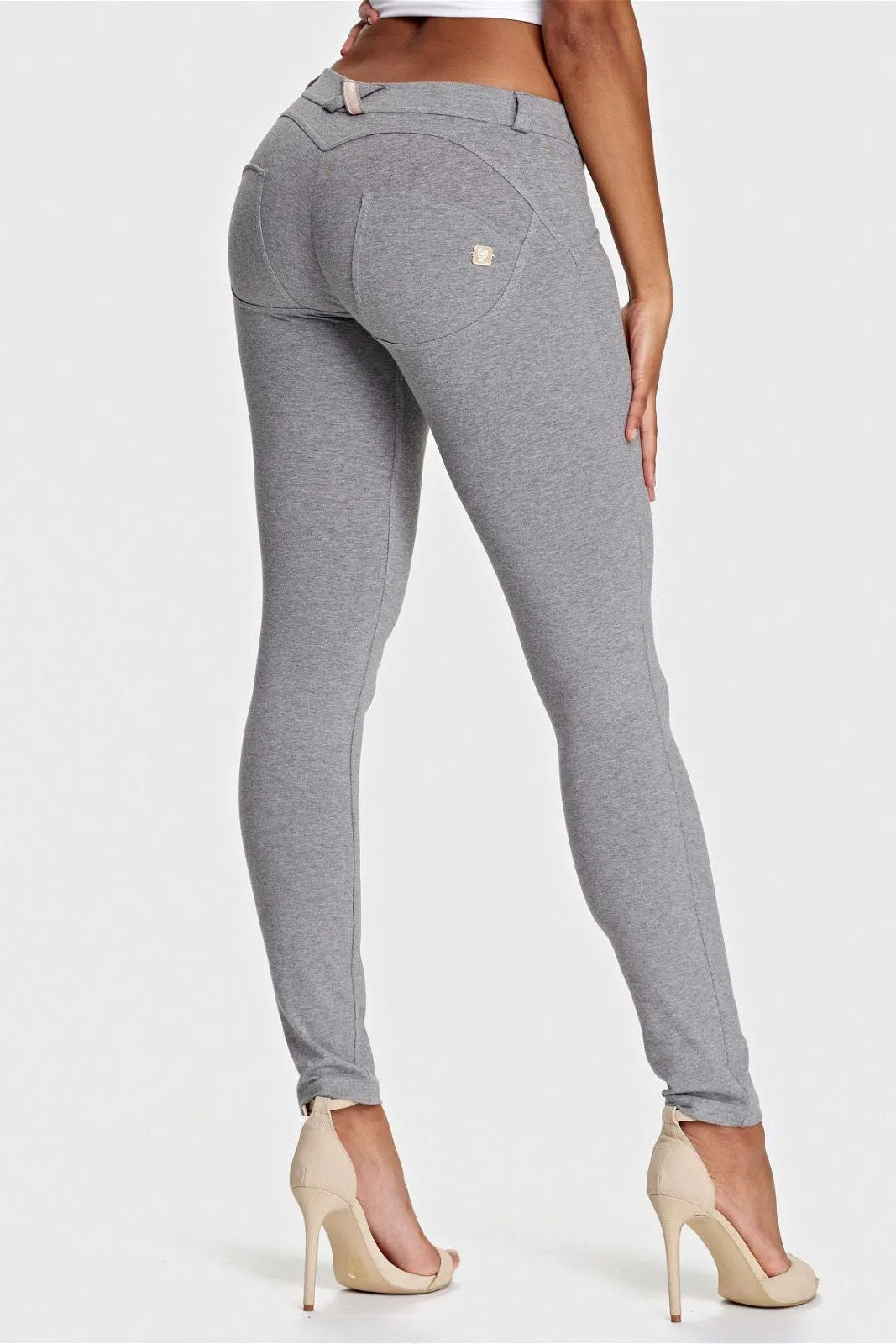 WR.UP® Fashion - Low Rise - Full Length - Melange Grey 3