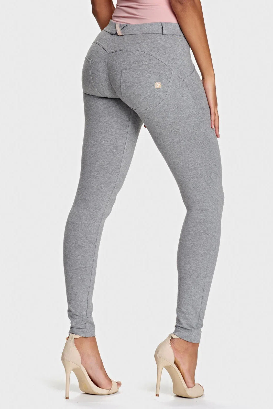 WR.UP® Fashion - Mid Rise - Full Length - Melange Grey 3